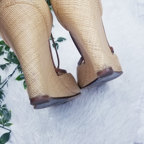 Cole Haan Nantucket Air Max Wedge Sandal EUC - Picture 4 of 8